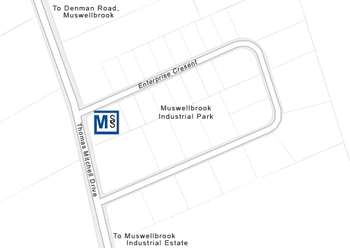 Muswellbrook Steel Supplies Map